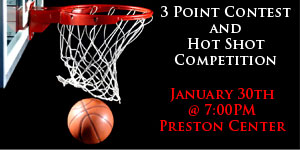 3 Point Contest and Hot Shot Competition